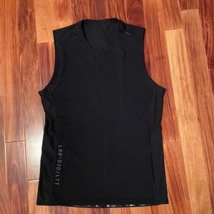 Sleeveless Mens Lululemon training shirt